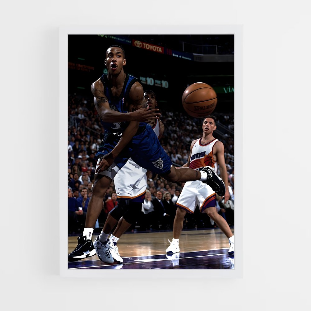 Poster Duel Électrisant – affiche Basketball (vue 3)